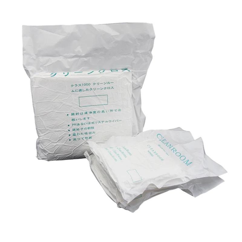 Khăn lau phòng sạch Clean có được làm hoàn toàn bằng 100% Polyester không?